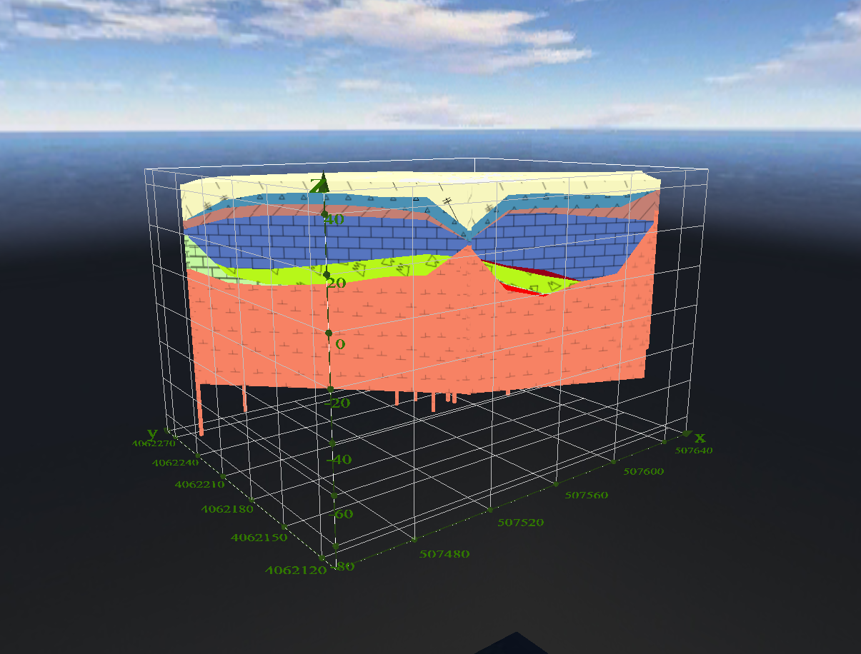 星河北鐵礦礦山采空區綜合治理工程三維地質(zhì)建模